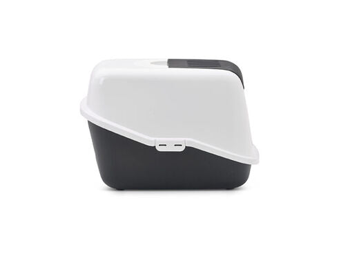 Savic Nestor katettu kissanvessa, musta 56x39x38.5cm