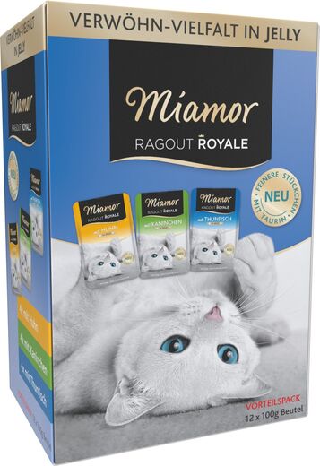Miamor Ragout Royale Jelly 12x100g lajitelma