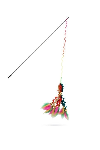 Beeztees kissanhuisku monta häntää 46cm