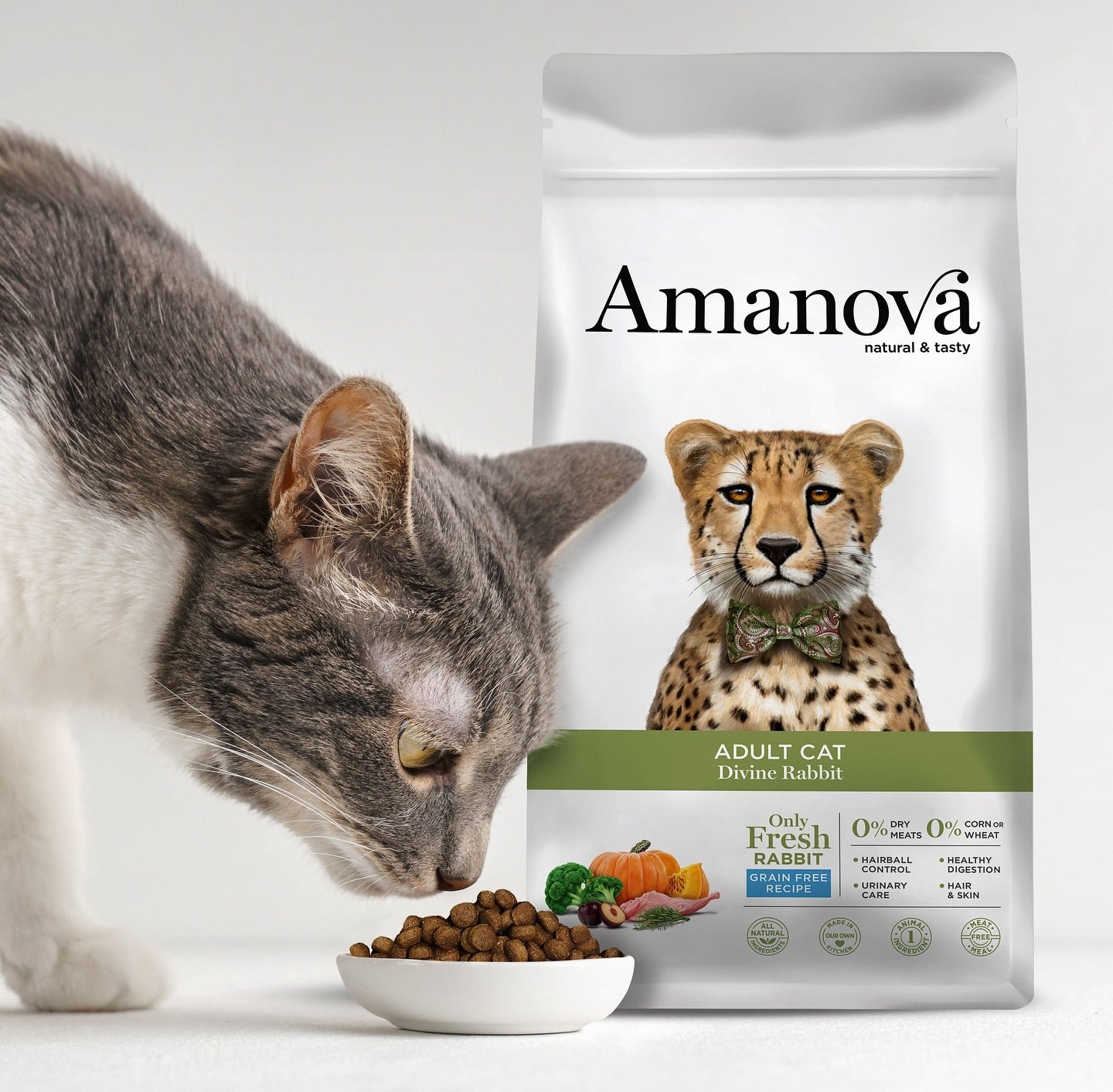 Amanova Cat Adult Grain Free Kani&Kurpitsa