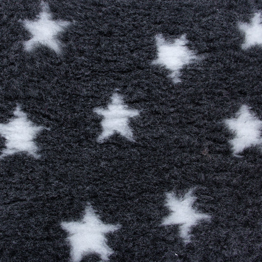 Foxy Fur makuualusta Tummanharmaa, valkoinen tähti