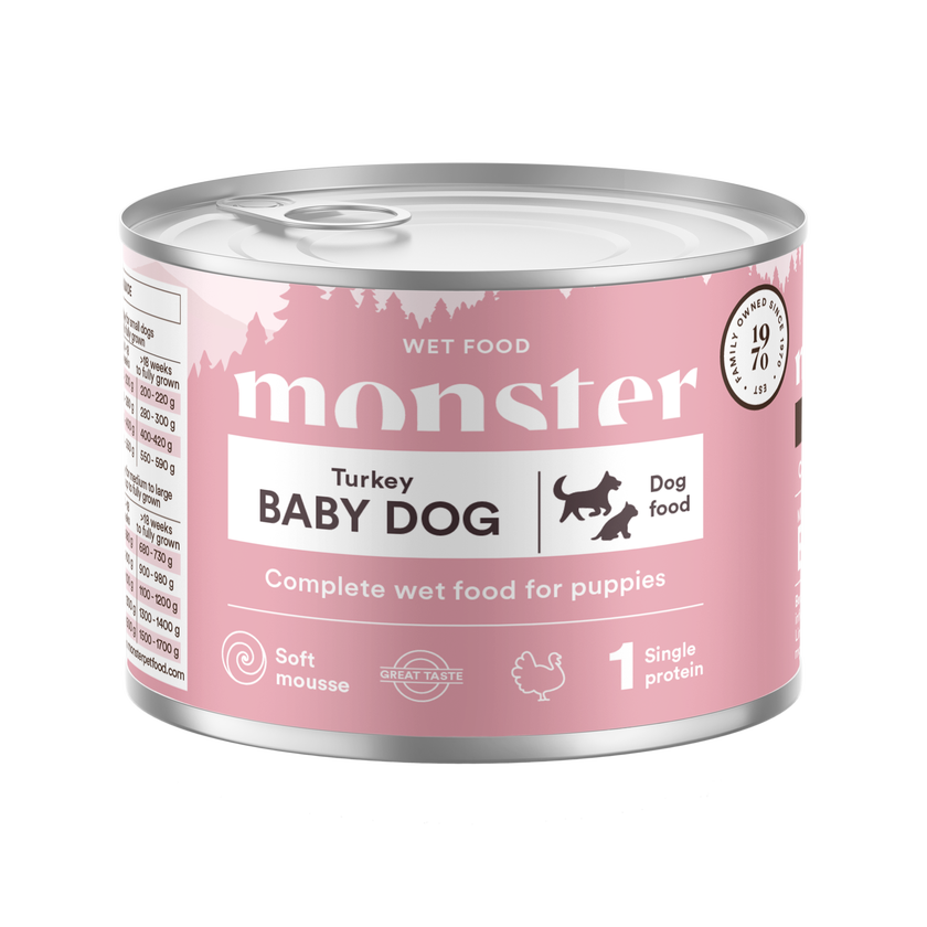Monster Dog Baby Mousse 190g