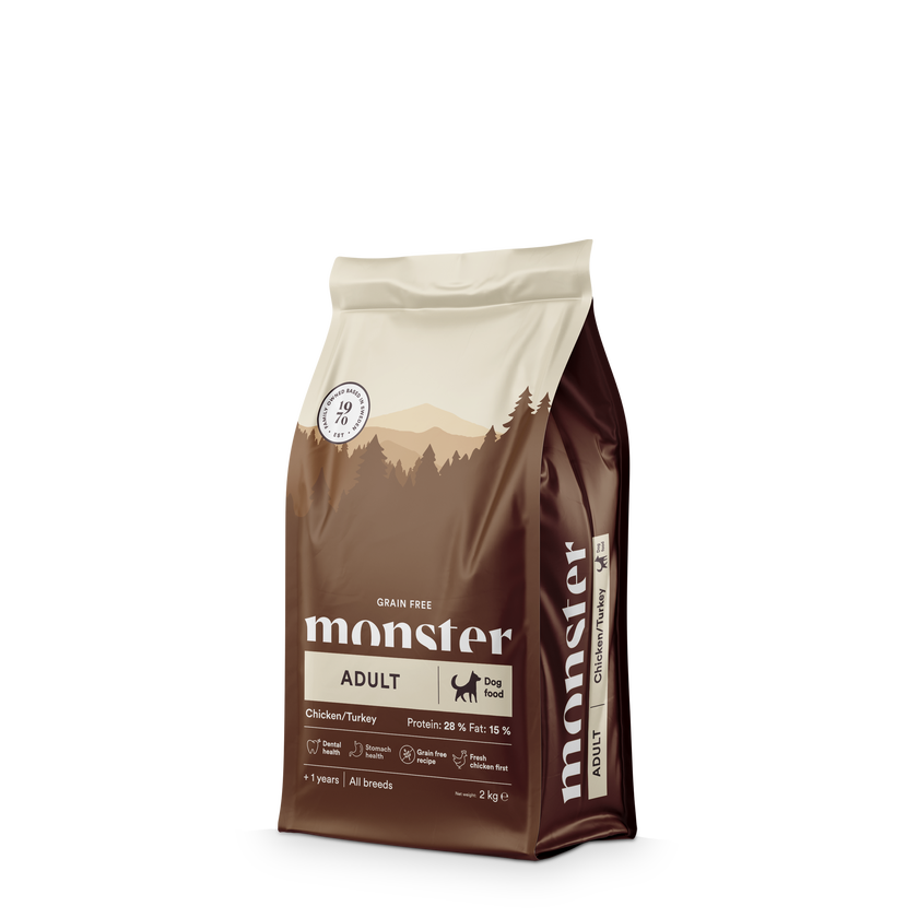Monster Dog Grain Free Adult Chicken/Turkey
