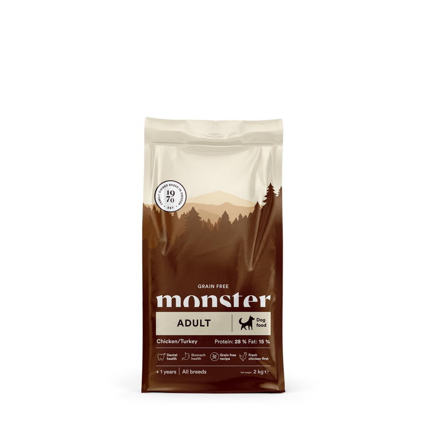 Monster Dog Grain Free Adult Chicken/Turkey