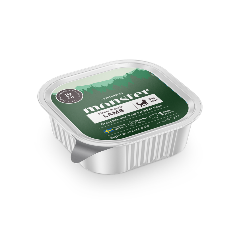 Monster Dog Adult Lamb Paté 150g