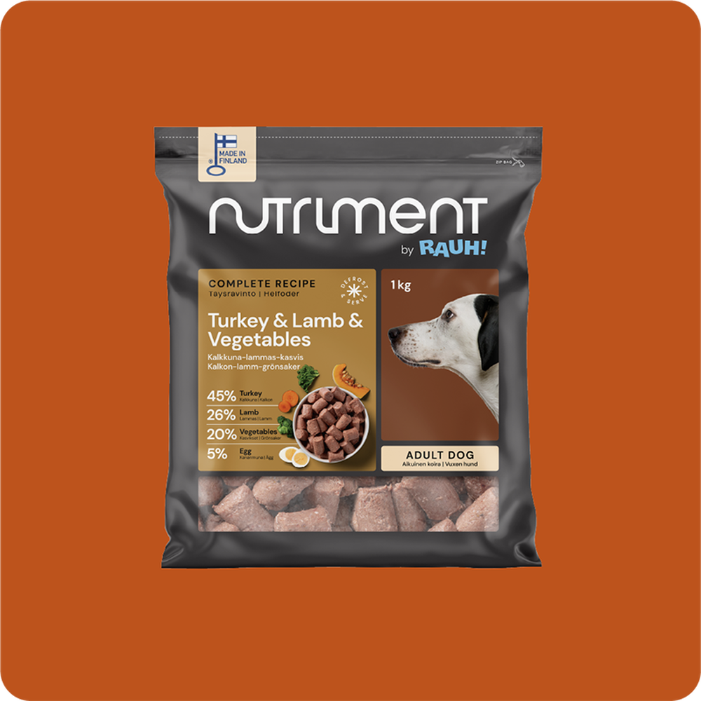 Nutriment by RAUH Kalkkuna-Lammas-Kasvis 1kg