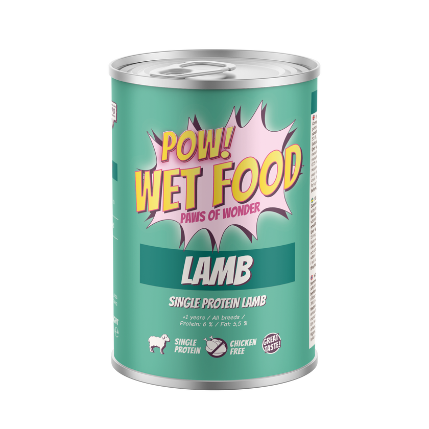 POW! Dog Adult Lamb 400g