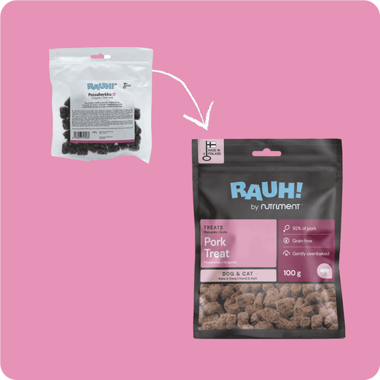 RAUH Pork Treat - Possuherkku, 100g