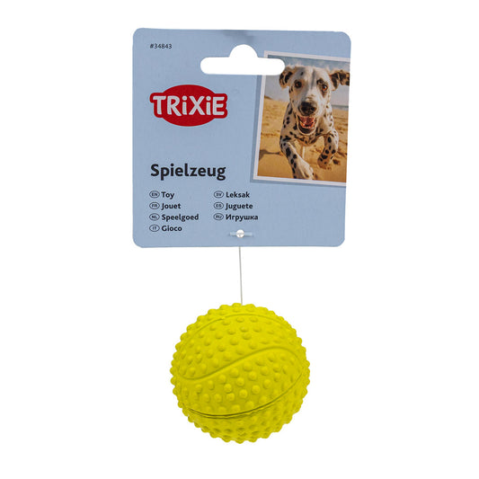 Trixie Luonnonkumipallo, lime 5,5cm