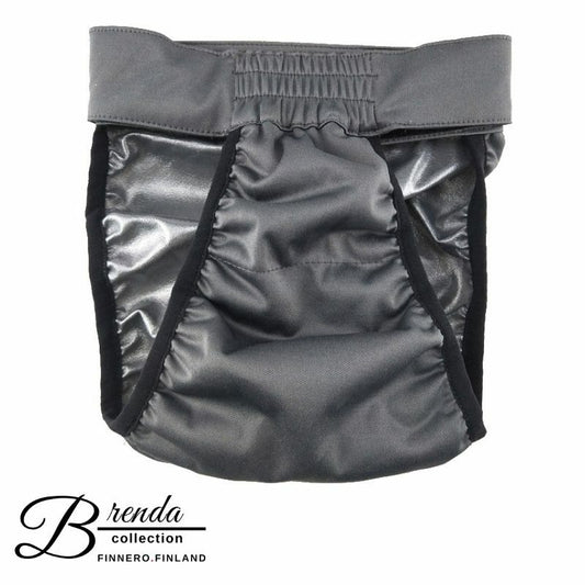 BRENDA juoksuhousut, Tummanharmaa