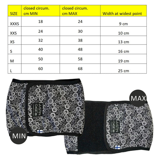 JustinCase urosvyö gentleman