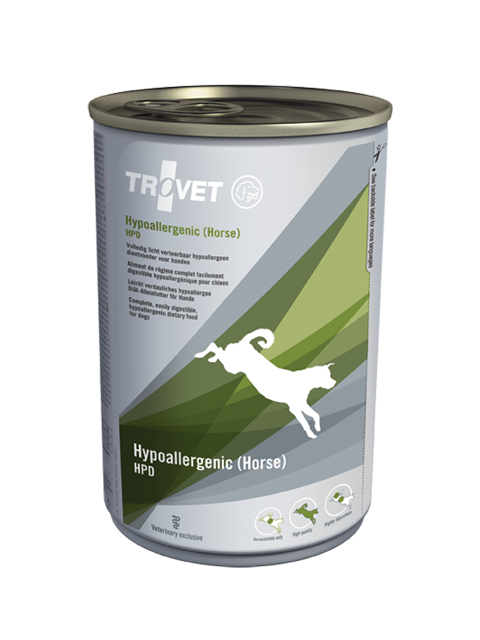 Trovet Dog HPD Hypoallergenic 400g (hevonen)