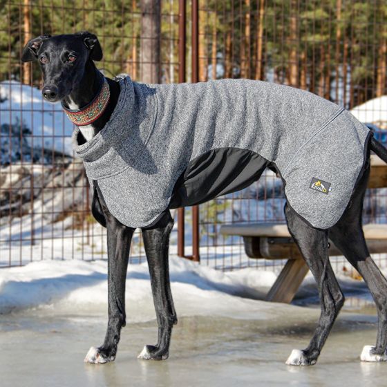 Kivalo Luppo koiran lämpötakki, harmaa