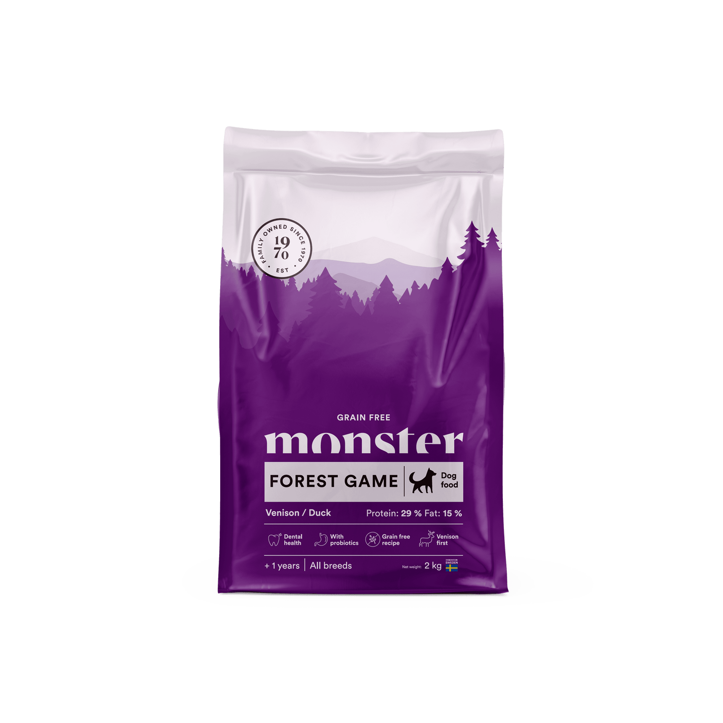 Monster Grain Free Forest Game Venison&Duck