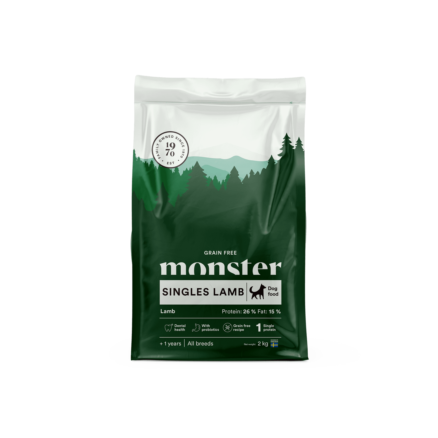 Monster Grain Free Singles Lamb