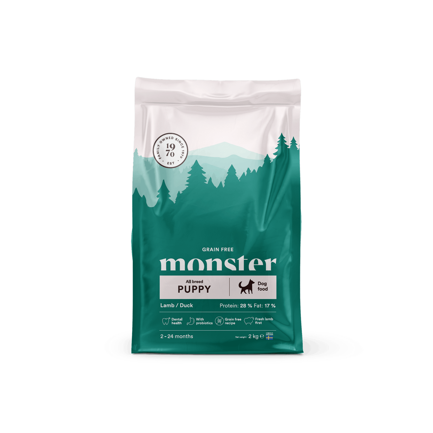 Monster Grain Free Puppy Lamb&Duck