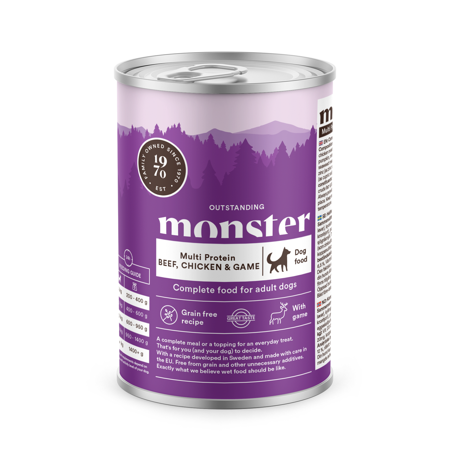 Monster Multi Protein Beef, Chicken&Game 400g