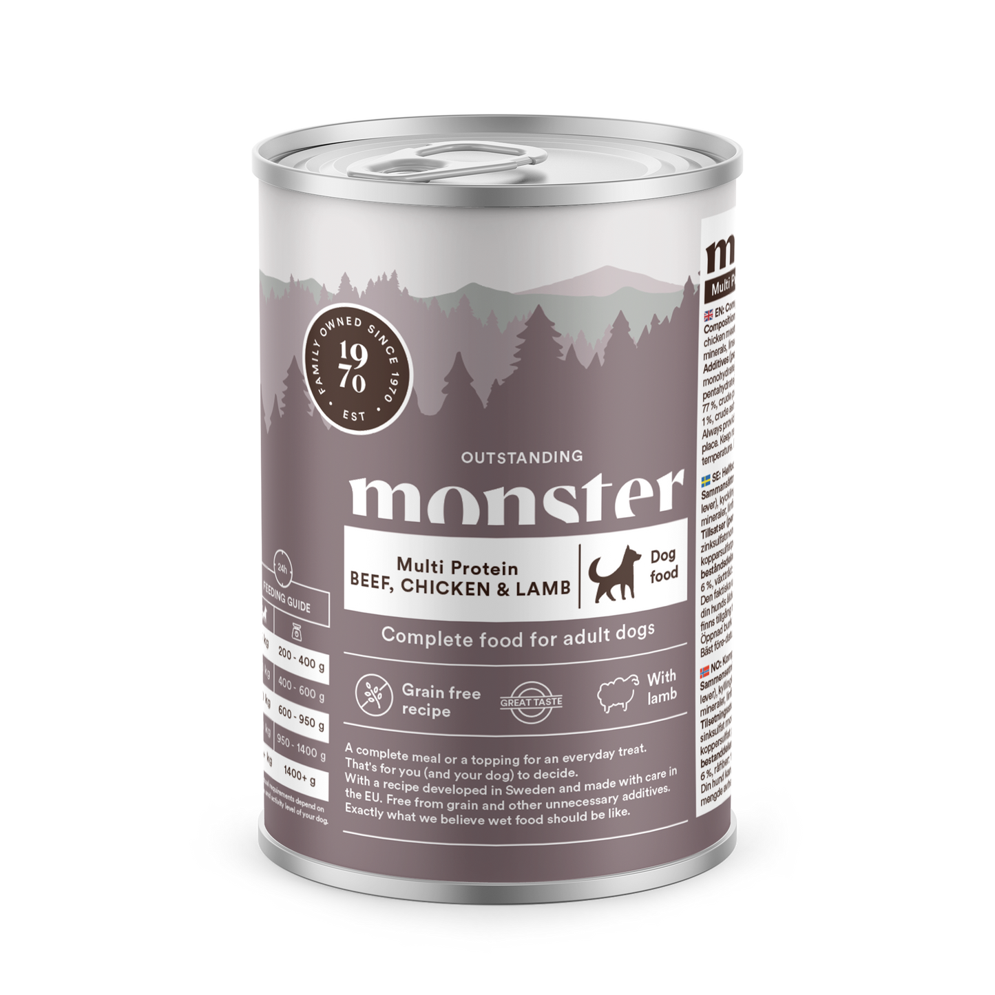 Monster Multi Protein Beef, Chicken&Lamb 400g