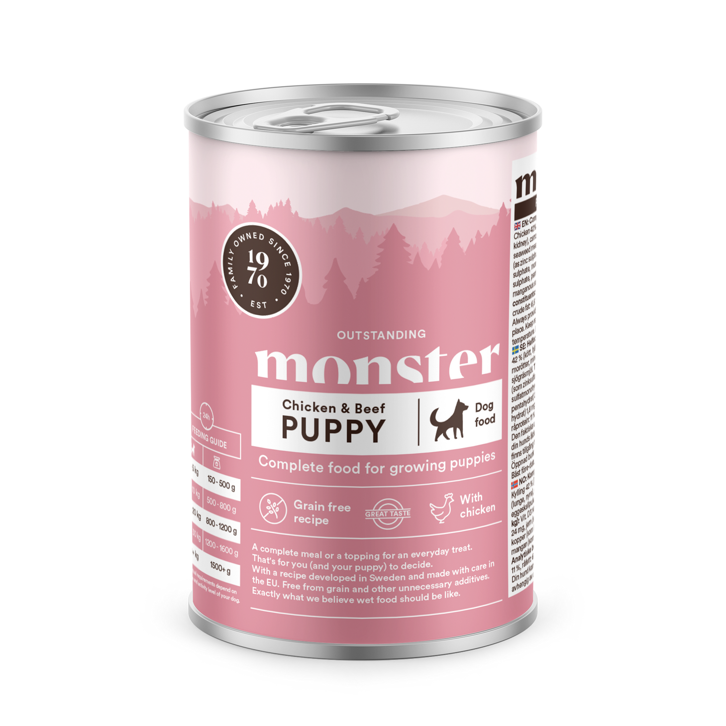 Monster Puppy Chicken&Beef 400g