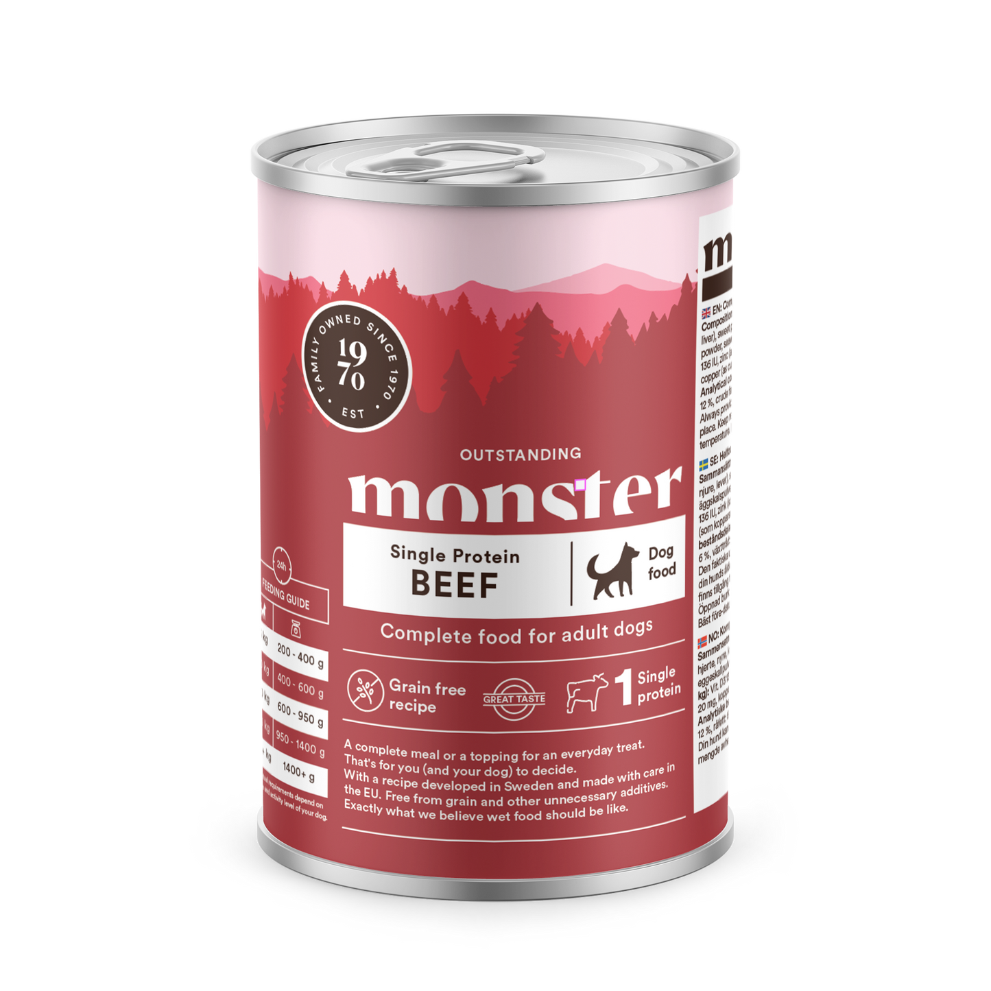 Monster Single Protein Beef 400g