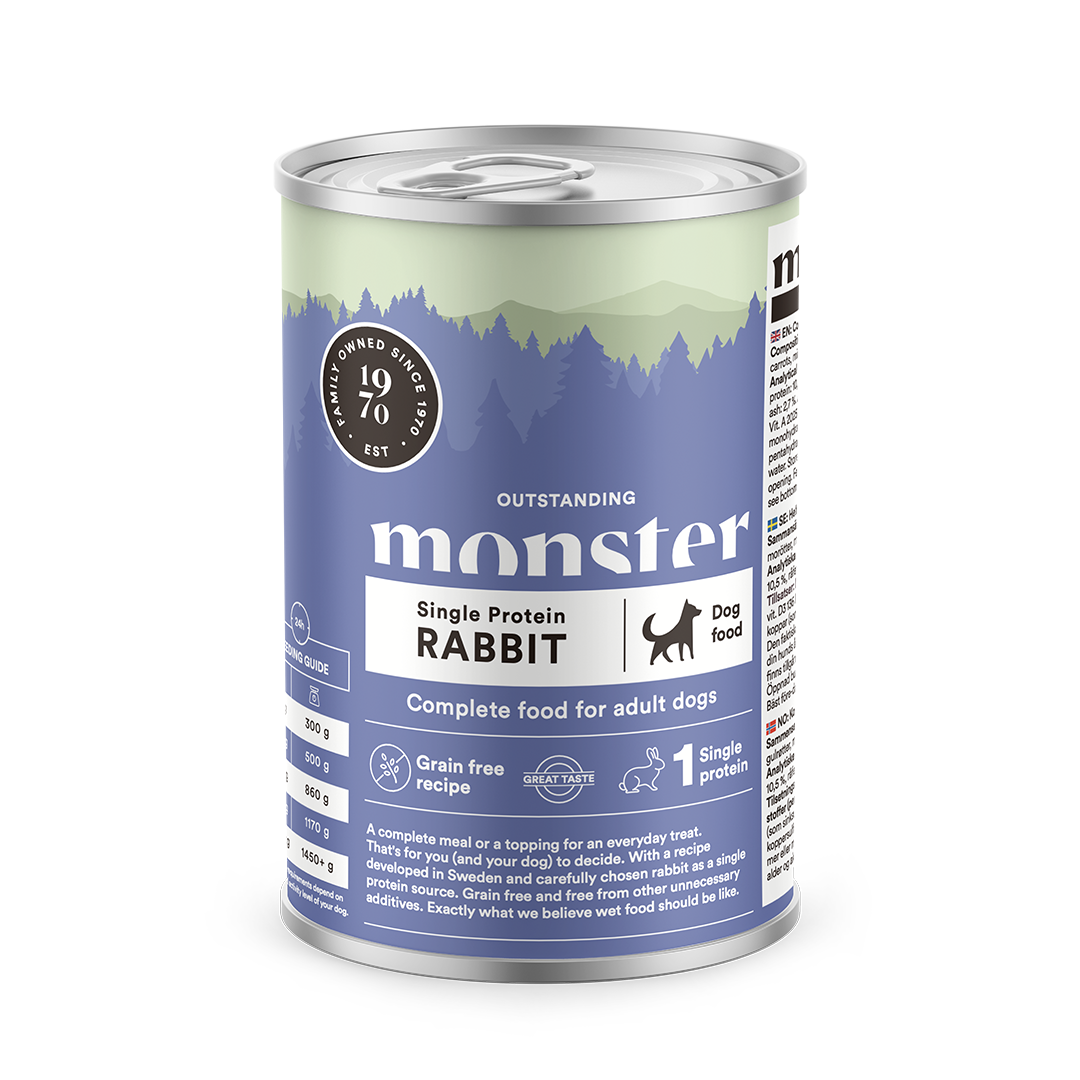 Monster Single Protein Rabbit 400g