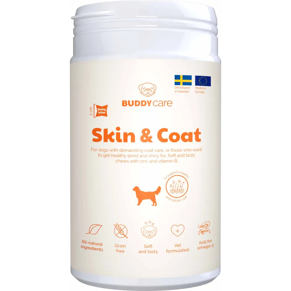 BuddyCare Skin&Coat purutabletti 150g