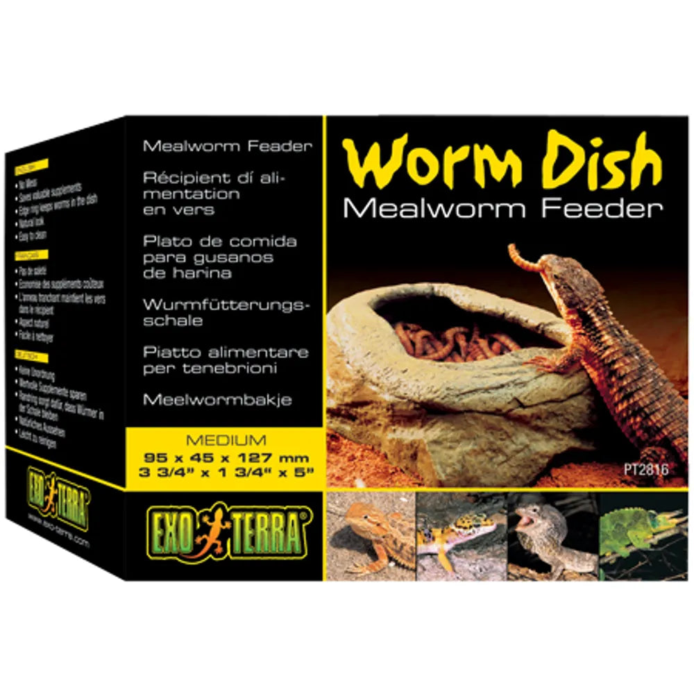 Exoterra Worm Dish ruoka-astia 9,5x4,5x12,7cm