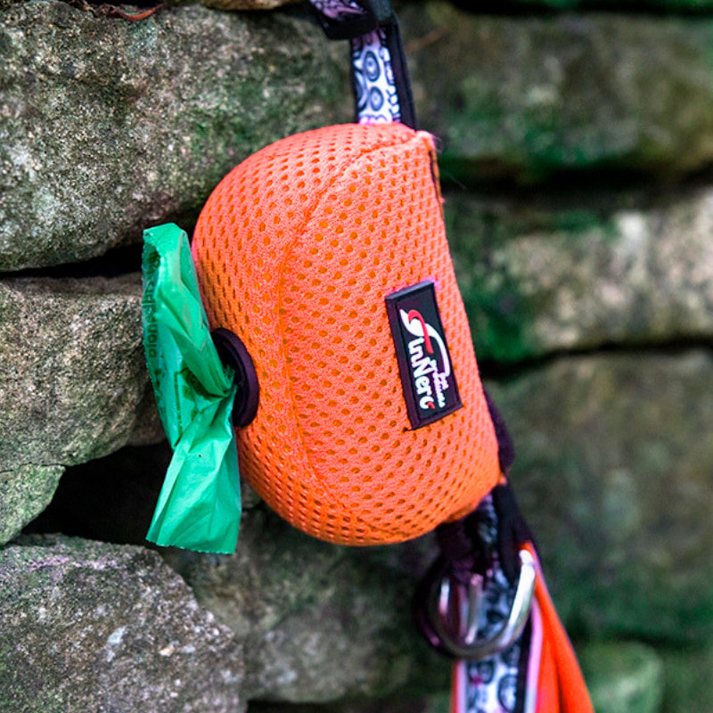 FinNero Gagga Bag koiran kakkapussikotelo, oranssi
