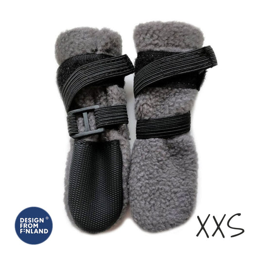 FinNero Halla fleecetossut, harmaa