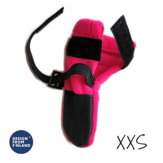 FinNero Halla fleecetossut, pinkki