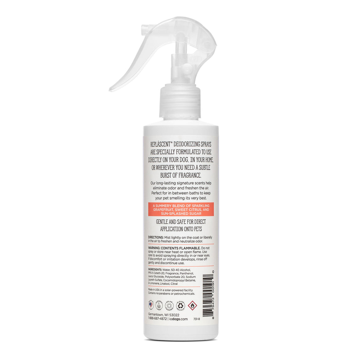 IOD Naturaluxury Sugar Cane & grapefruit replascent, 250ml