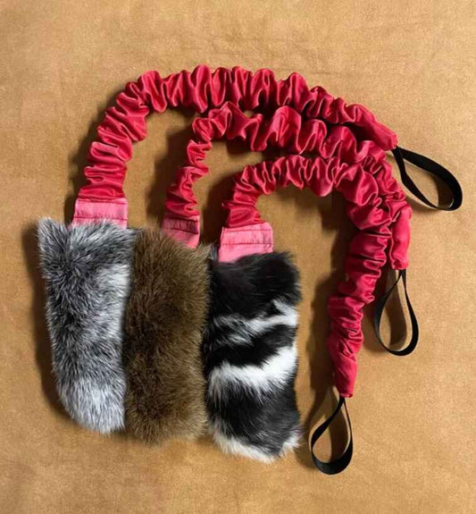 Ruohotupa kaninkarvavetolelu, joustokahvalla ja vingulla