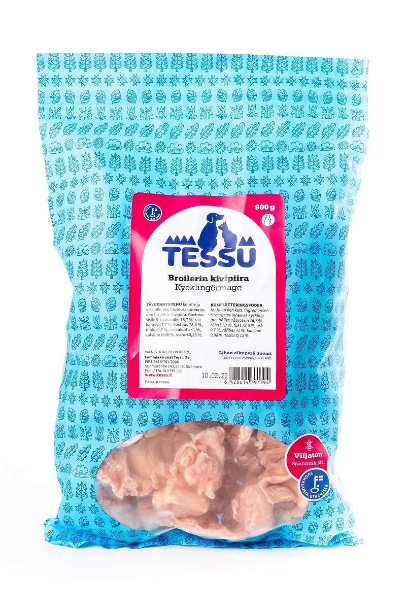 Tessu Broilerin kivipiira 900g