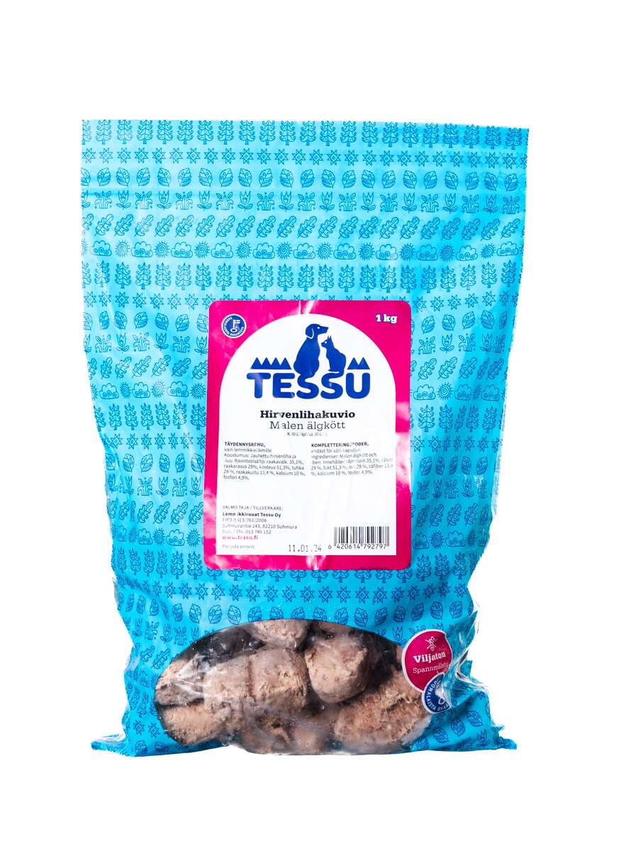 Tessu Hirvenlihakuvio 1kg