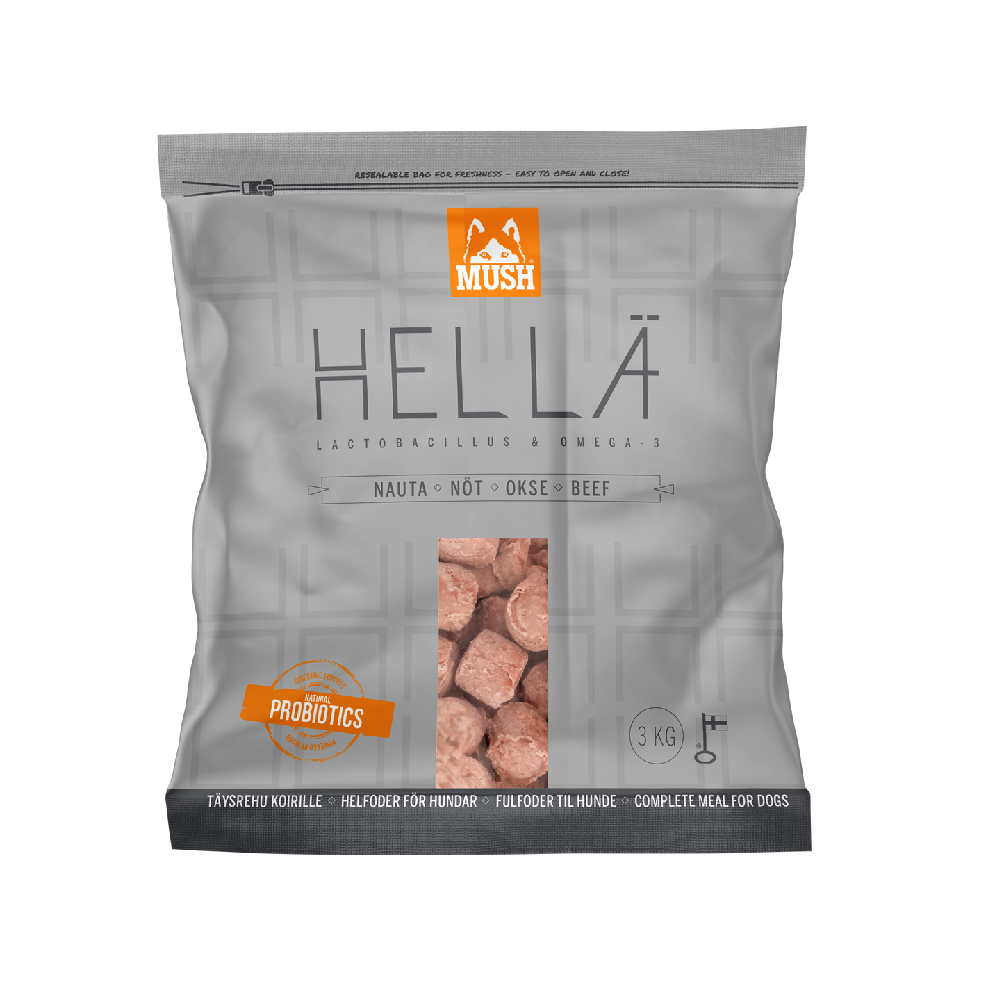 Mush Hellä Nauta, 1kg - 3kg