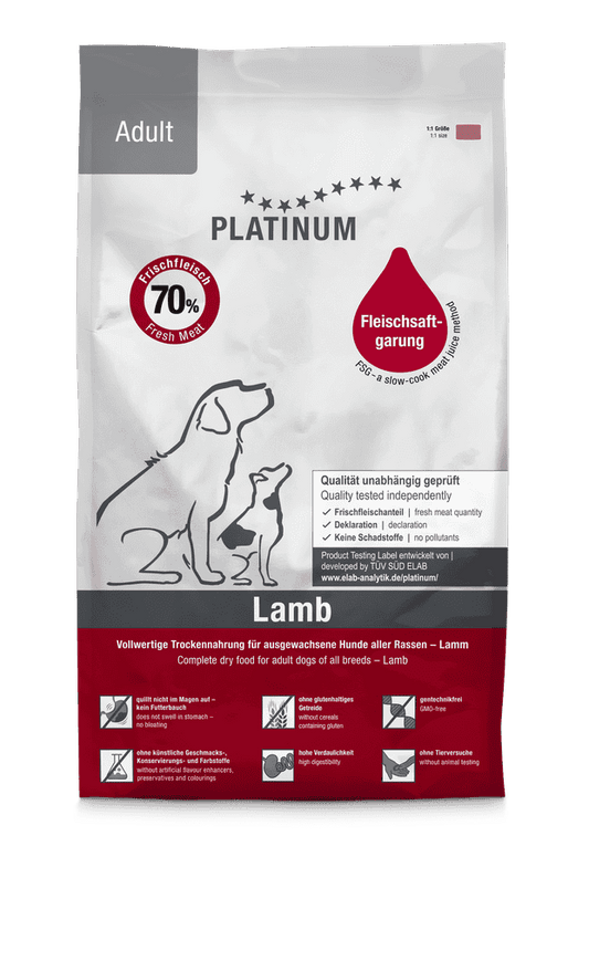 Platinum Adult Lammas 1,5kg - 5kg