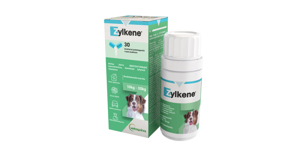 Zylkene 10-30kg, koirille (30 kapselia)