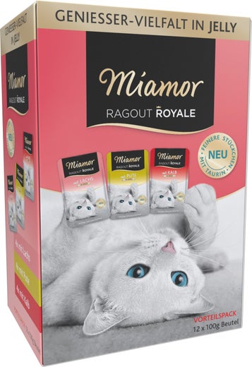 Miamor Ragout Royale Jelly 12x100g lajitelma