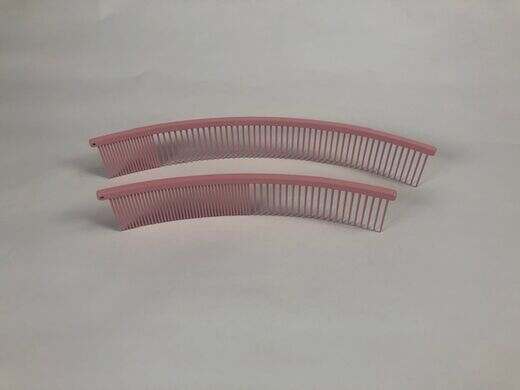 Greyhound CURVED metallikampa, n.19cm, Pinkki