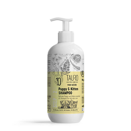 Tauro Pure Nature hellä shampoo pentu 400ml