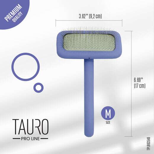 Tauro Puinen harja M, 9,2 x 17cm, violetti