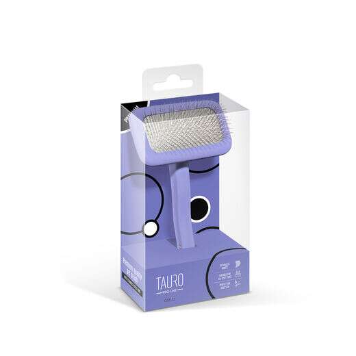 Tauro Puinen harja M, 9,2 x 17cm, violetti