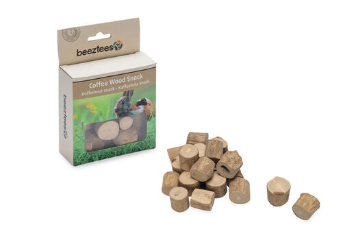 Beeztees Coffee Wood Snack - kahvipuupalat jyrsijöille 20kpl