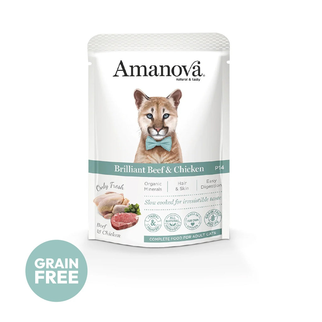 Amanova Cat Adult Nauta & kana 85g