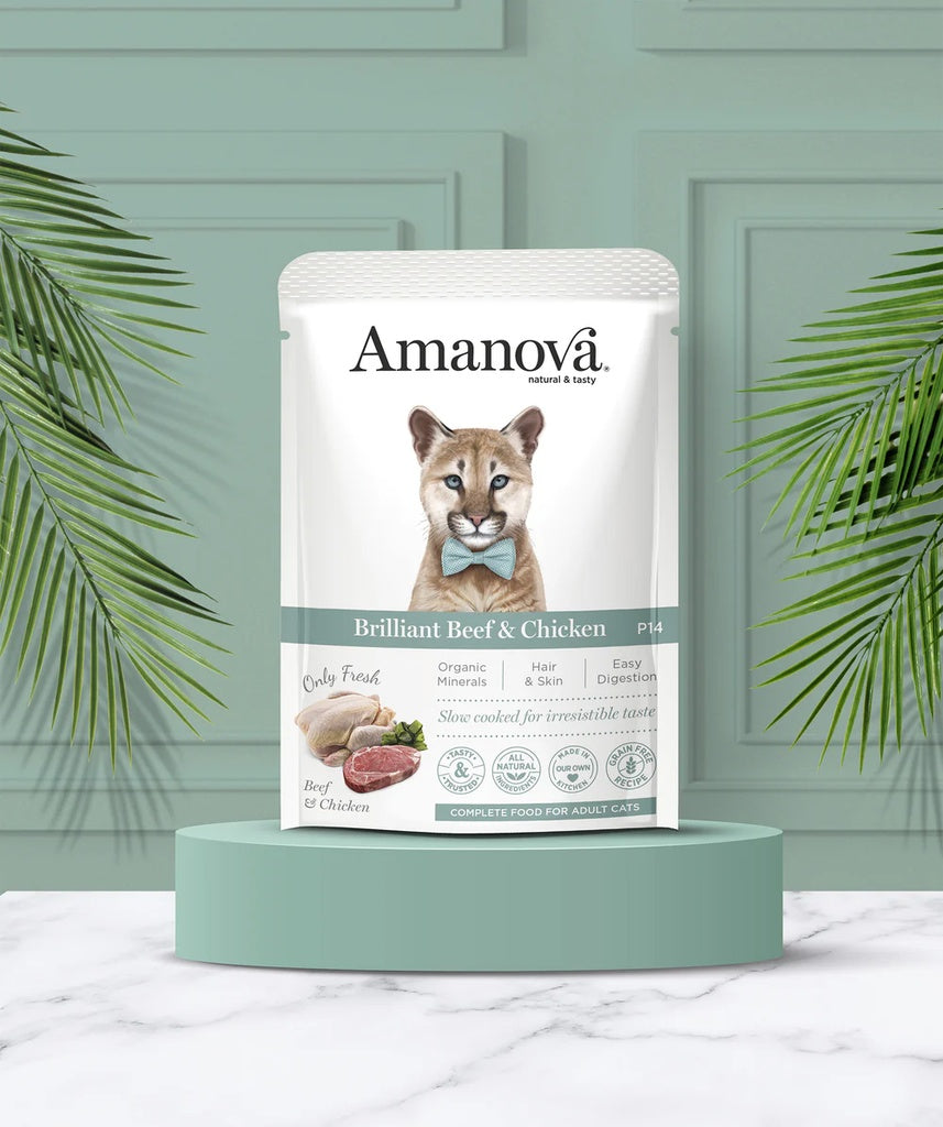 Amanova Cat Adult Nauta & kana 85g