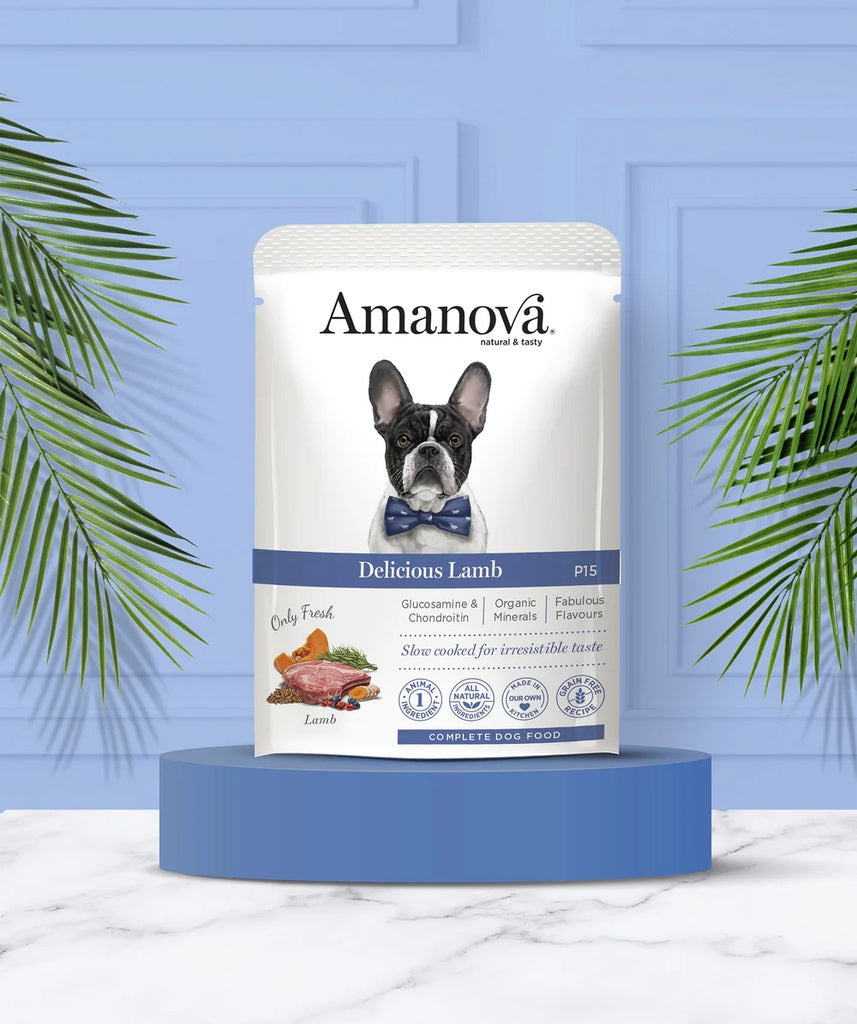Amanova Dog Adult Delicious Lammas&Kurpitsa 100g
