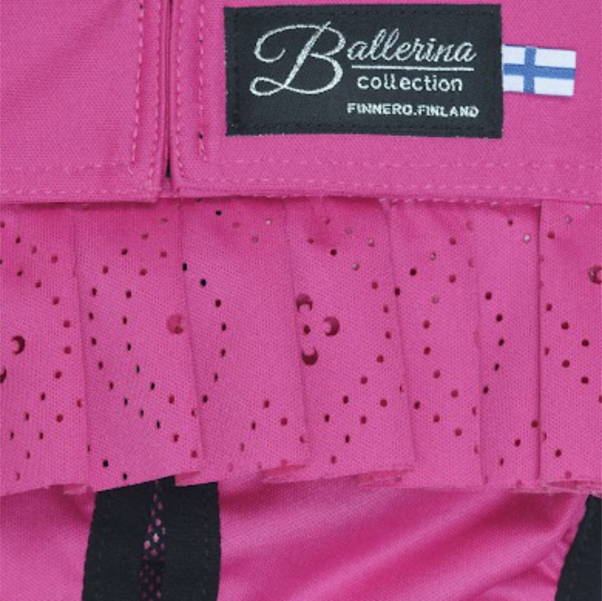 Ballerina juoksuhousut, Lace tumma pinkki pitsireunalla
