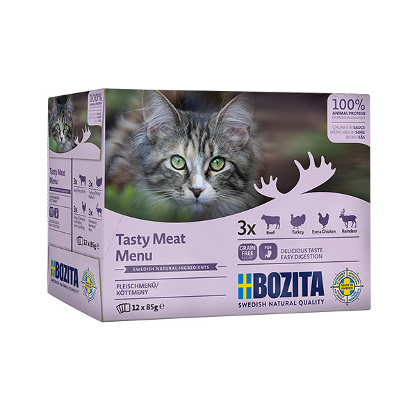 Bozita Feline Meat In Sauce 12x85g