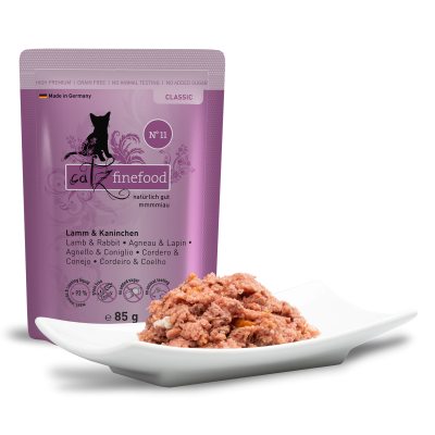Catz finefood N°11 lammas & kani 85g