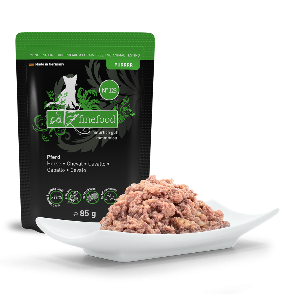 Catz finefood Purrrr N°123 hevonen 85g
